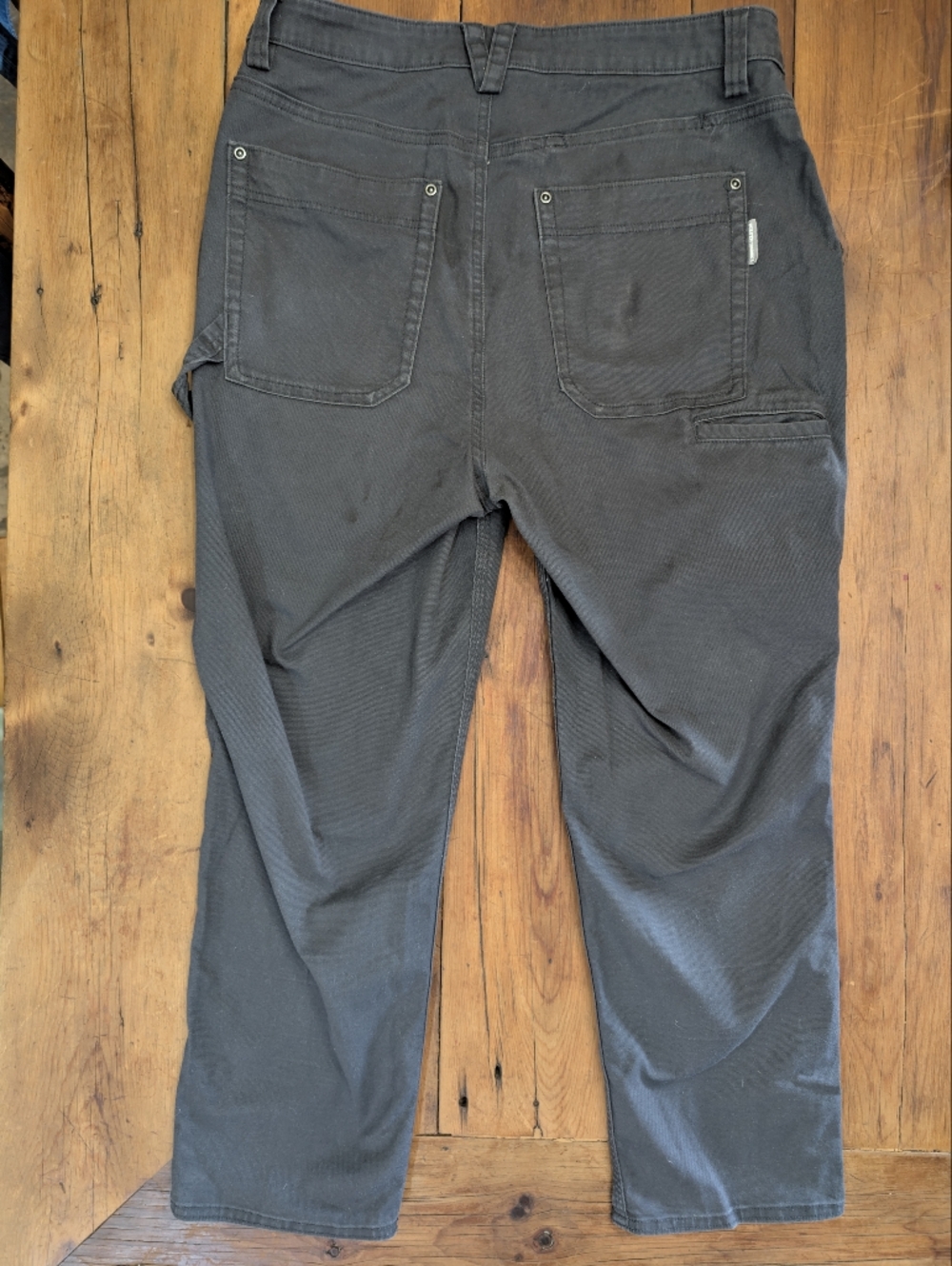 Ladies Duluth Trading Co Firehose Ankle Workpants - Picture 2 of 7